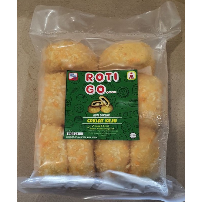 

roti go coklat keju