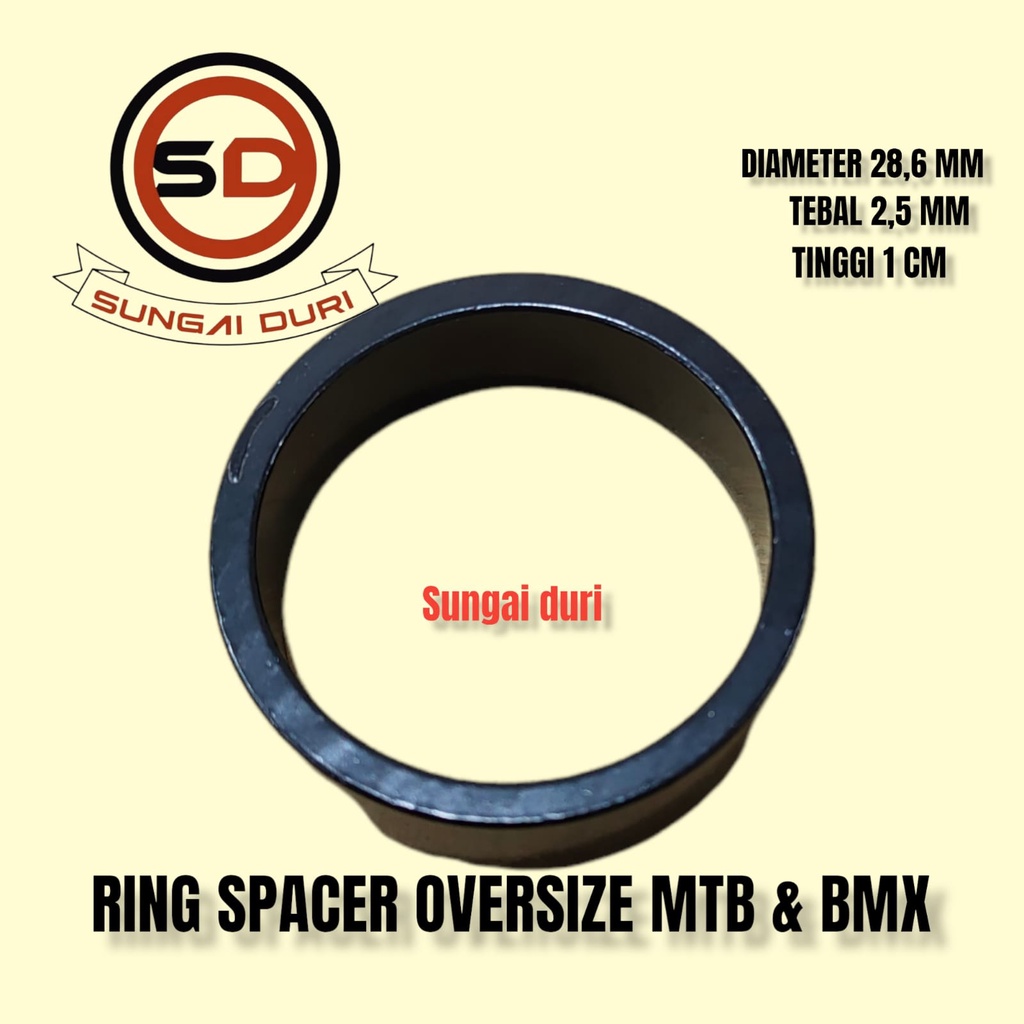 spacer ring fork sepeda mtb bmx oversize