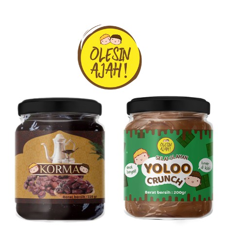 

Promo OlesinAjah Selai Yoloo 200Gr + Selai Korma 200Gr