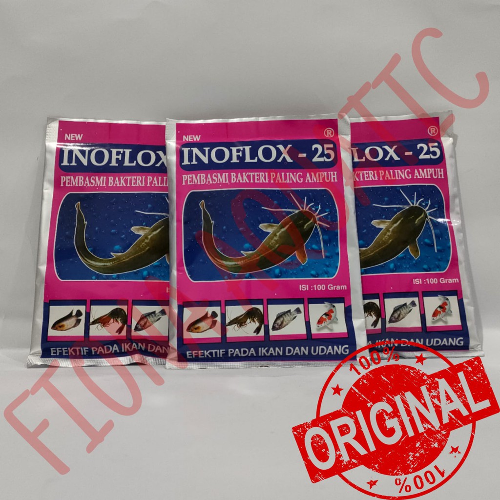 INOFLOX 25 / ANTIBIOTIK IKAN ENROFLOXACIN