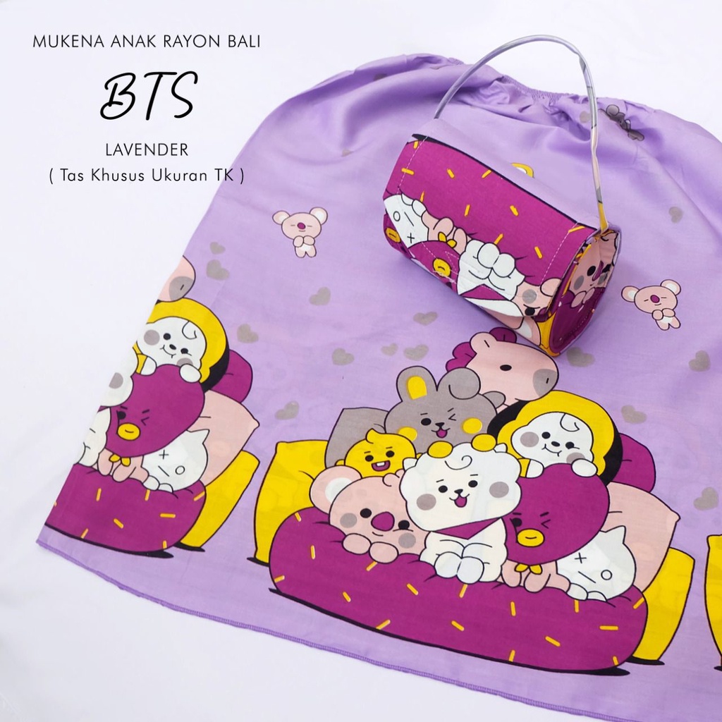 PUSAT MUKENA TASIK - MUKENA ANAK BALI RAYON MOTIF BTS