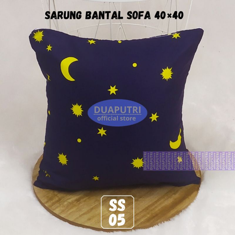 Sarung bantal sofa 40×40 motif bedcover