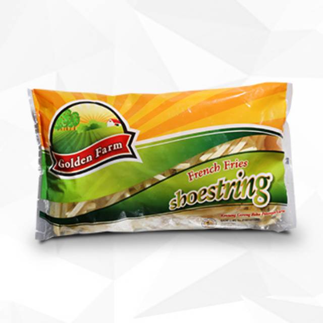 

Kentang Goreng Golden Farm Potongan Lurus Kecil 500gr