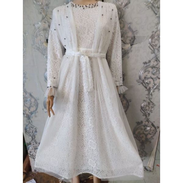 GAMIS BRUKAT OZIAS PUTIH