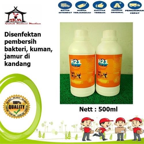 Disenfektan H21 Biodegradabel 500ml