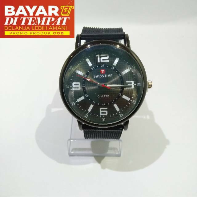 swiss time quartz watch