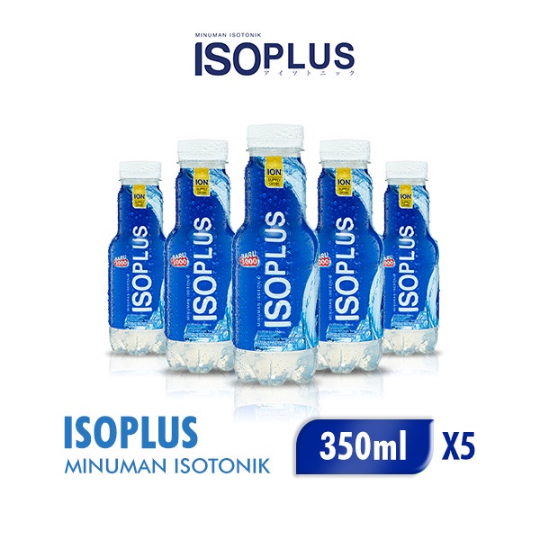 

Isoplus Minuman Isotonik 350 ml x 5 pcs