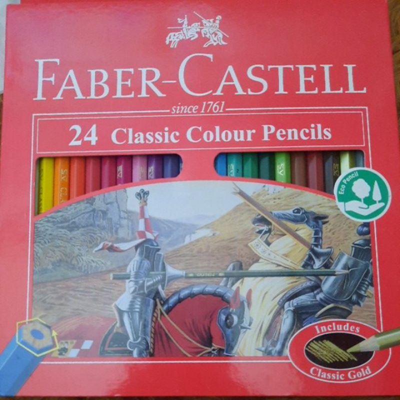 

faber castle 24 classic colour pencils