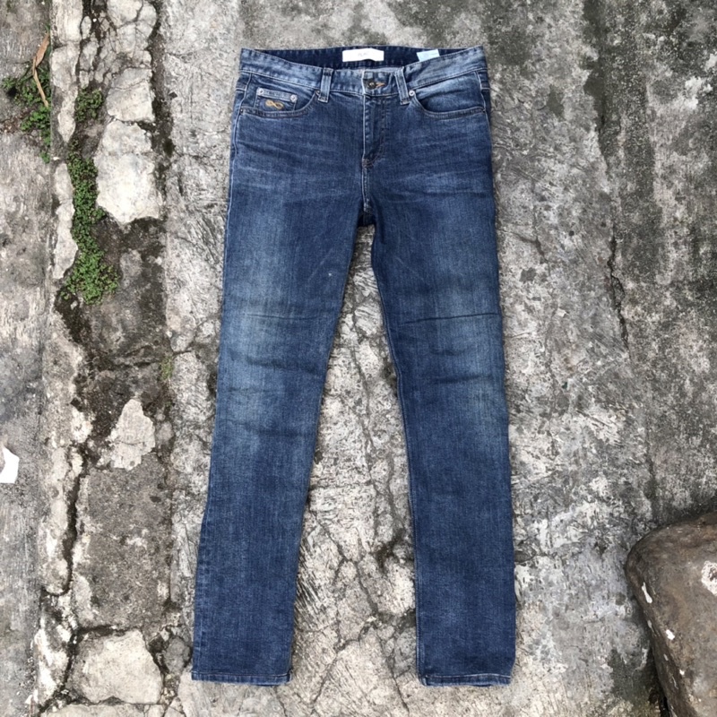 celana jeans plac size 31 slim-pria/cowok-bekas/second original