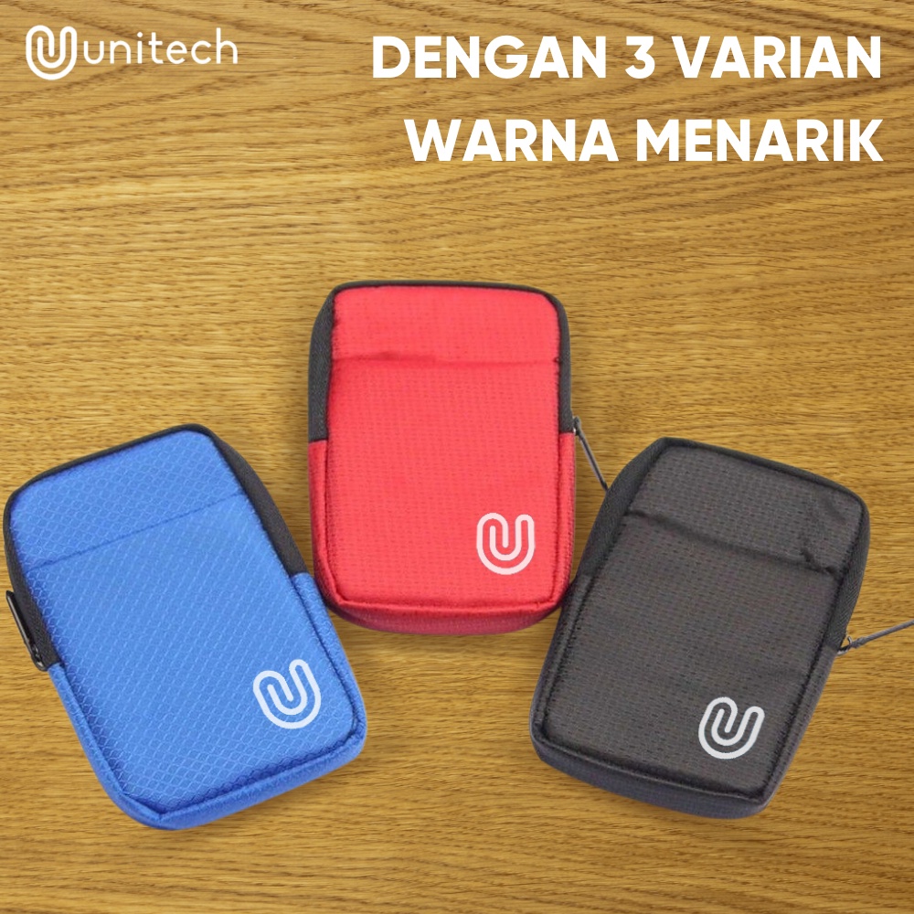 Case External Harddisk 2.5&quot; Unitech Pouch / Sarung External Harddisk