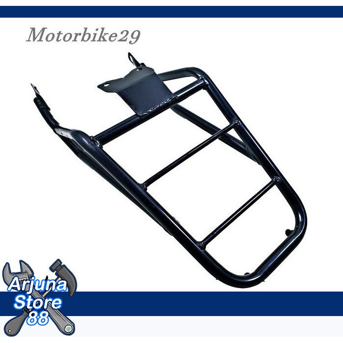 Behel Bagasi Suzuki TS 125 Hitam Tebal Motor Suzuki