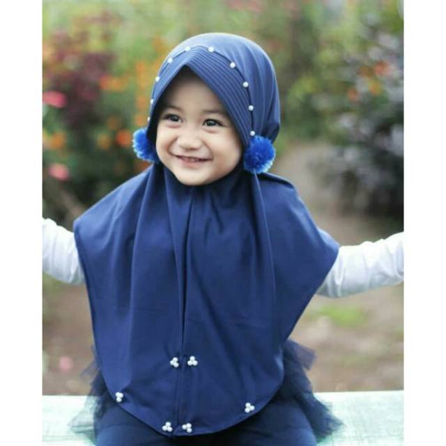 Hijab Anak TK/ Jilbab  Cantik ADZKIA