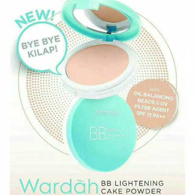 ❣️Rakkistore99❣️Wardah Refill Lightening BB Cake Powder 11g (100% Original)