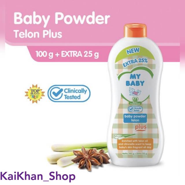 MY BABY Powder Telon Plus - 100gr