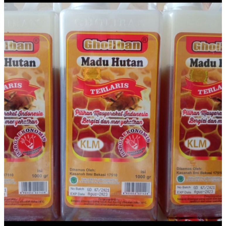 

Madu Hutan Kalimantan gholiban 1 kg(BOTOL EMBOS)