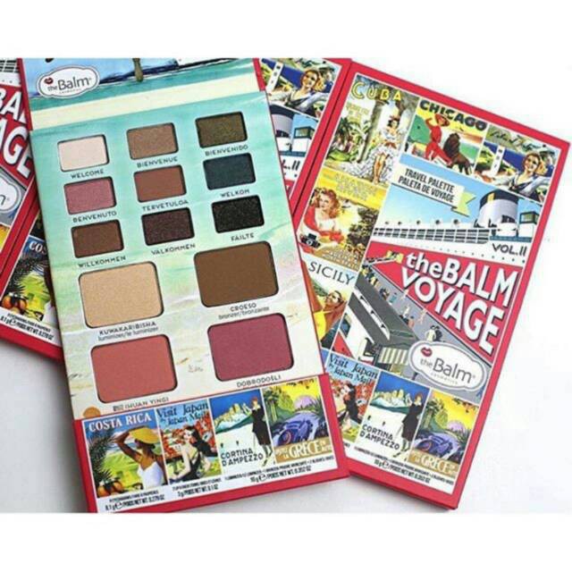 Eyeshadow Pallete The Balm Voyage