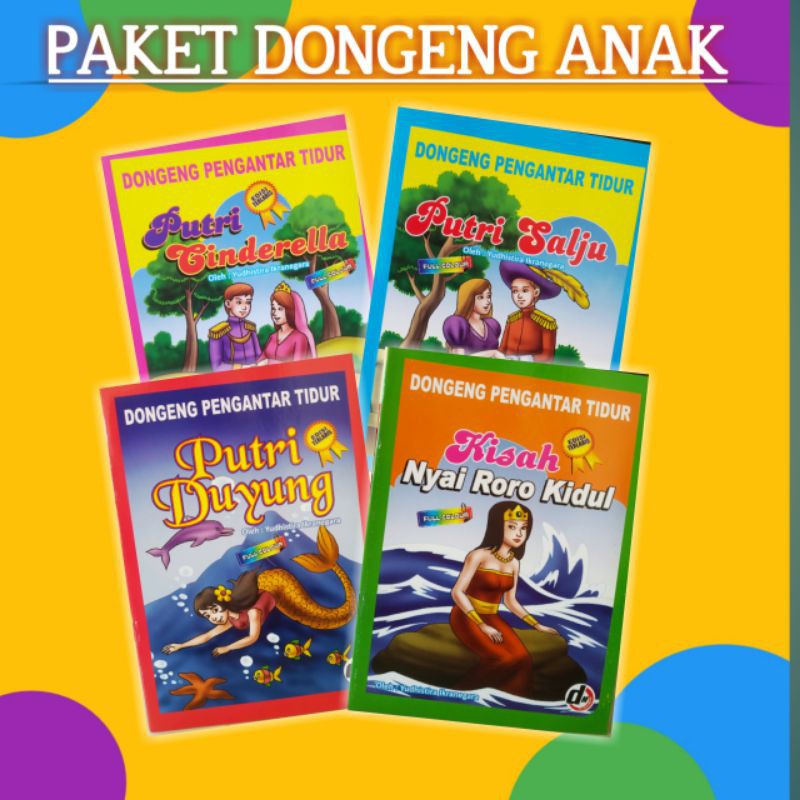 PAKET BUKU DONGENG ANAK BUKU DONGENG ANAK BUKU DONGENG ANAK BERGAMBAR