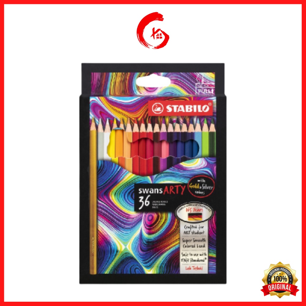 STABILO Swans ARTY Colored Pencils / Pensil Warna