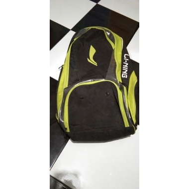 tas badminton lining tas raket lining ransel jumbo tas bulu tangkis original