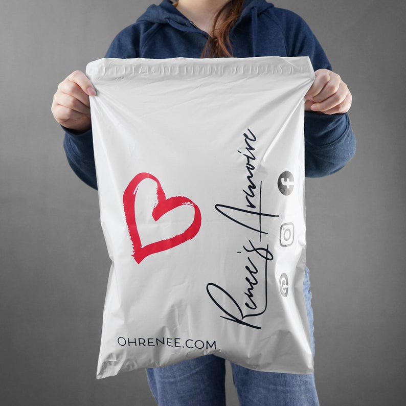 

Platik Polymailer Jumbo Putih 50x65 CM Plastik Packing Polymailer Olshop Amplop Packaging Murah