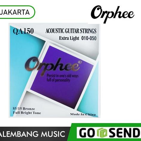 ✾ Senar Gitar Akustik Orphee QA140 QA150 QA160 QA170 Senar Gitar Orphee ➽