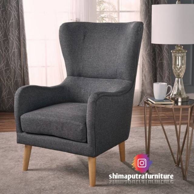 Sofa wing modern retro single seat | shima putra furniture