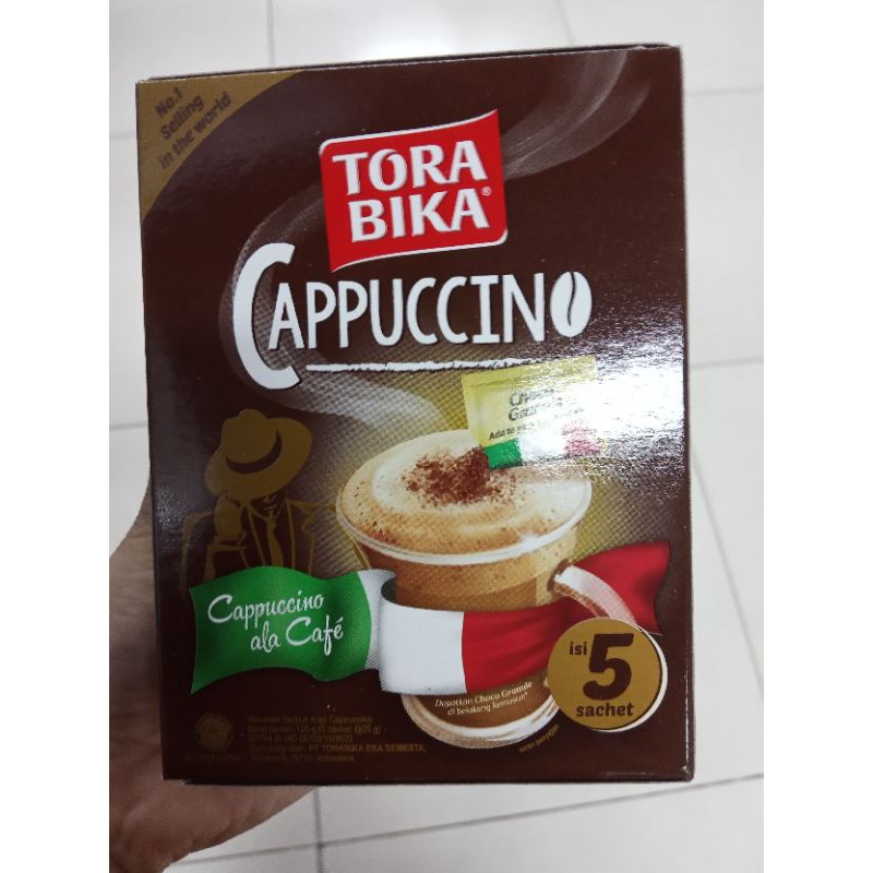 

torabika cappuccino 5s kemasan box