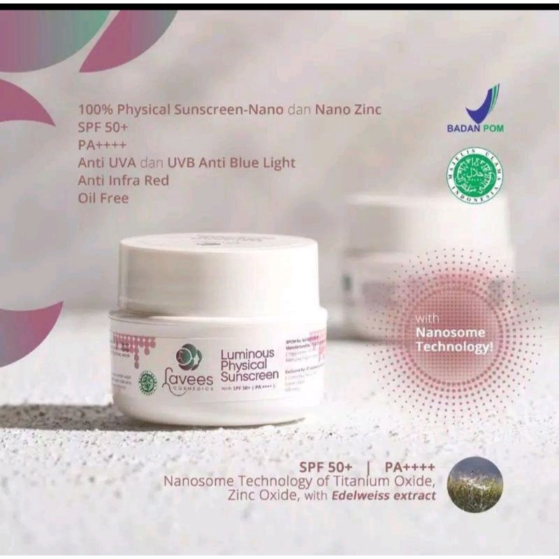 Lavees Luminouse Physical sunscreen