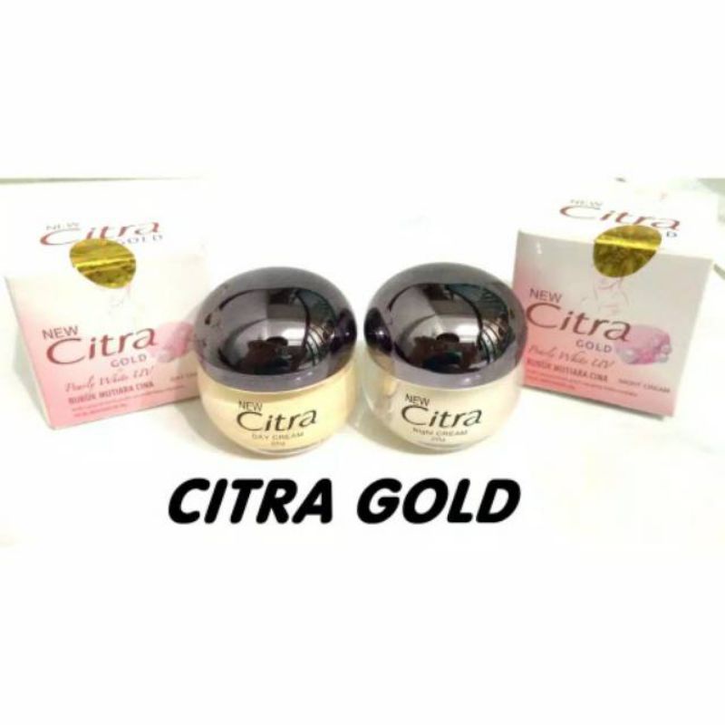 Medan Termurah Siang &amp; Malam Citra cream gold pearly