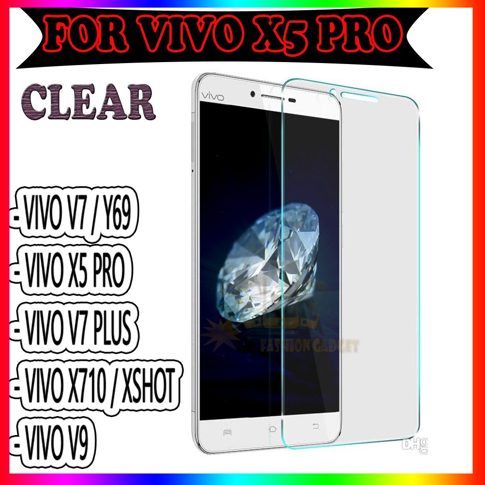 TEMPERED GLASS VIVO V7  VIVO Y69 VIVO V7 PLUS  VIVO V9 VIVO X5 PRO  VIVO X710  VIVO XSHOT ANTI GORES KACA TEMPER GLASS