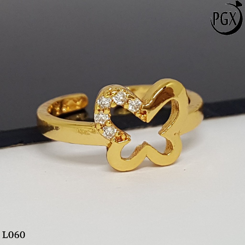 PGX Cincin Anak Xuping Aksesoris Perhiasan Lapis Emas Premium - L060