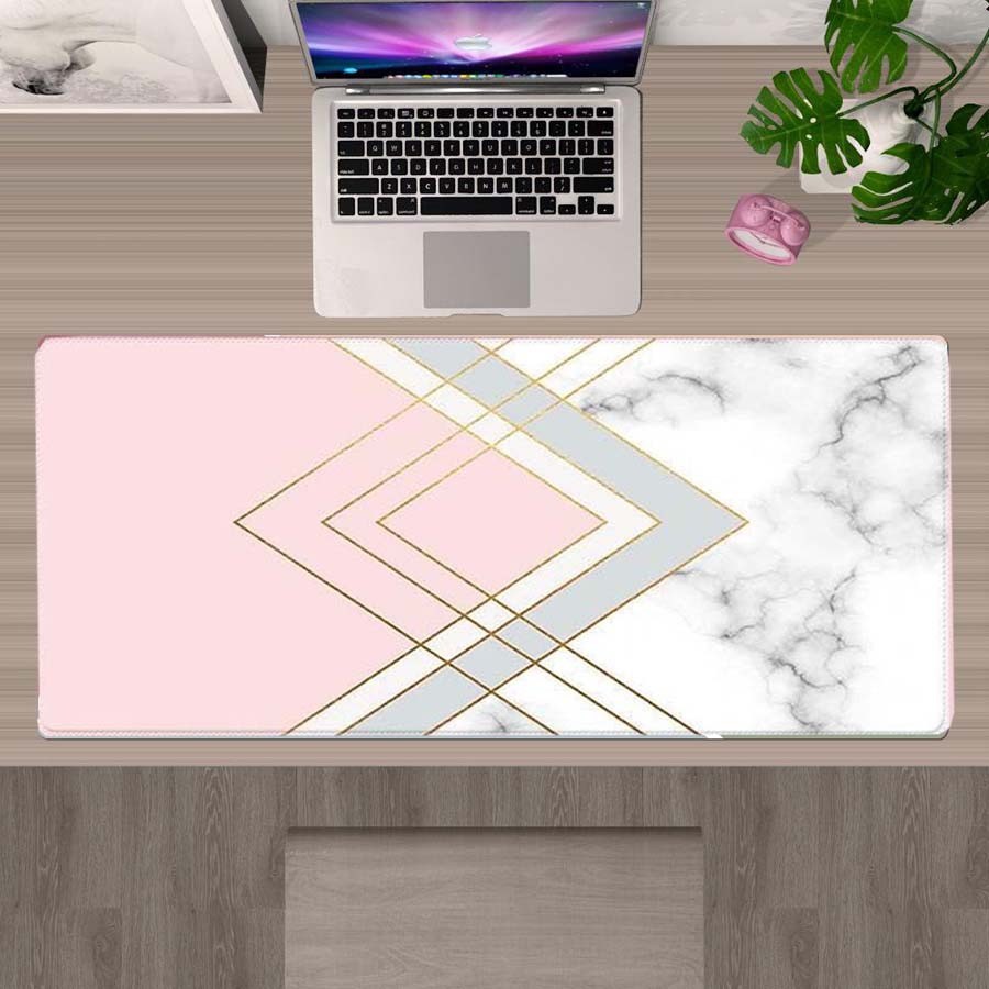 PU Leather Extra Large 90 x 40 cm Tatakan MousePad Desk Pad