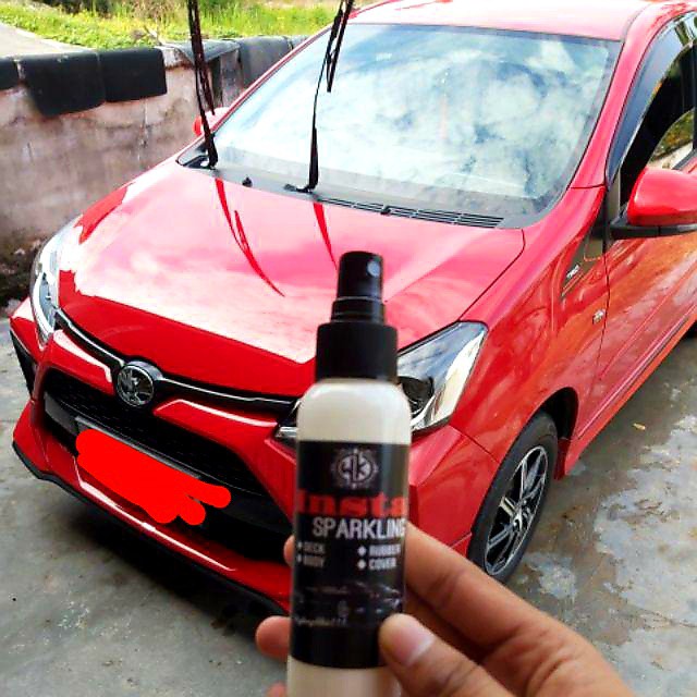 Pengkilap Body Mobil &amp; Motor / Insta Sparkling 500ml / Daun Talas