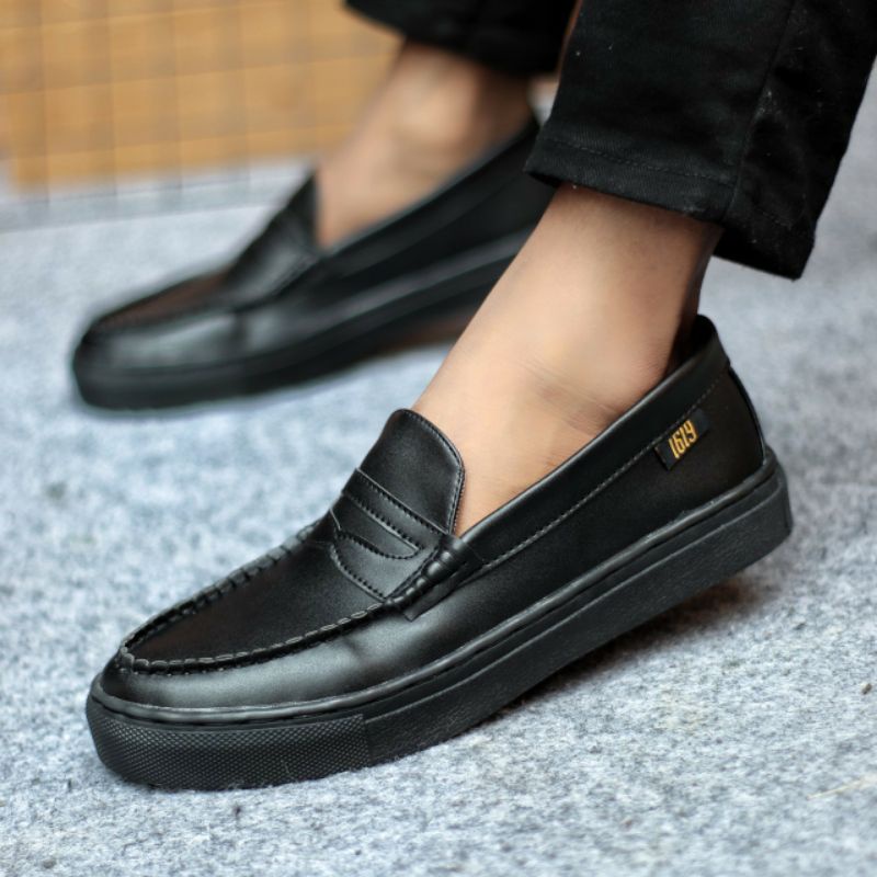 Sepatu Slip On Pria Loafers Pria Loafer Pria Casual Formal Slop Santai Main Spatu Kerja Kantor Kasual Original Kulit