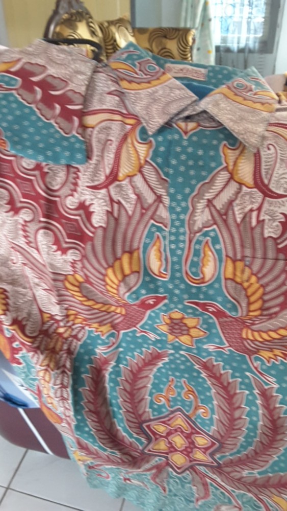 Atasan Batik Premium Kemeja Batik Cowok Lengan Panjang Seragam Solo Jawa Modern Produsen Batik Fr069