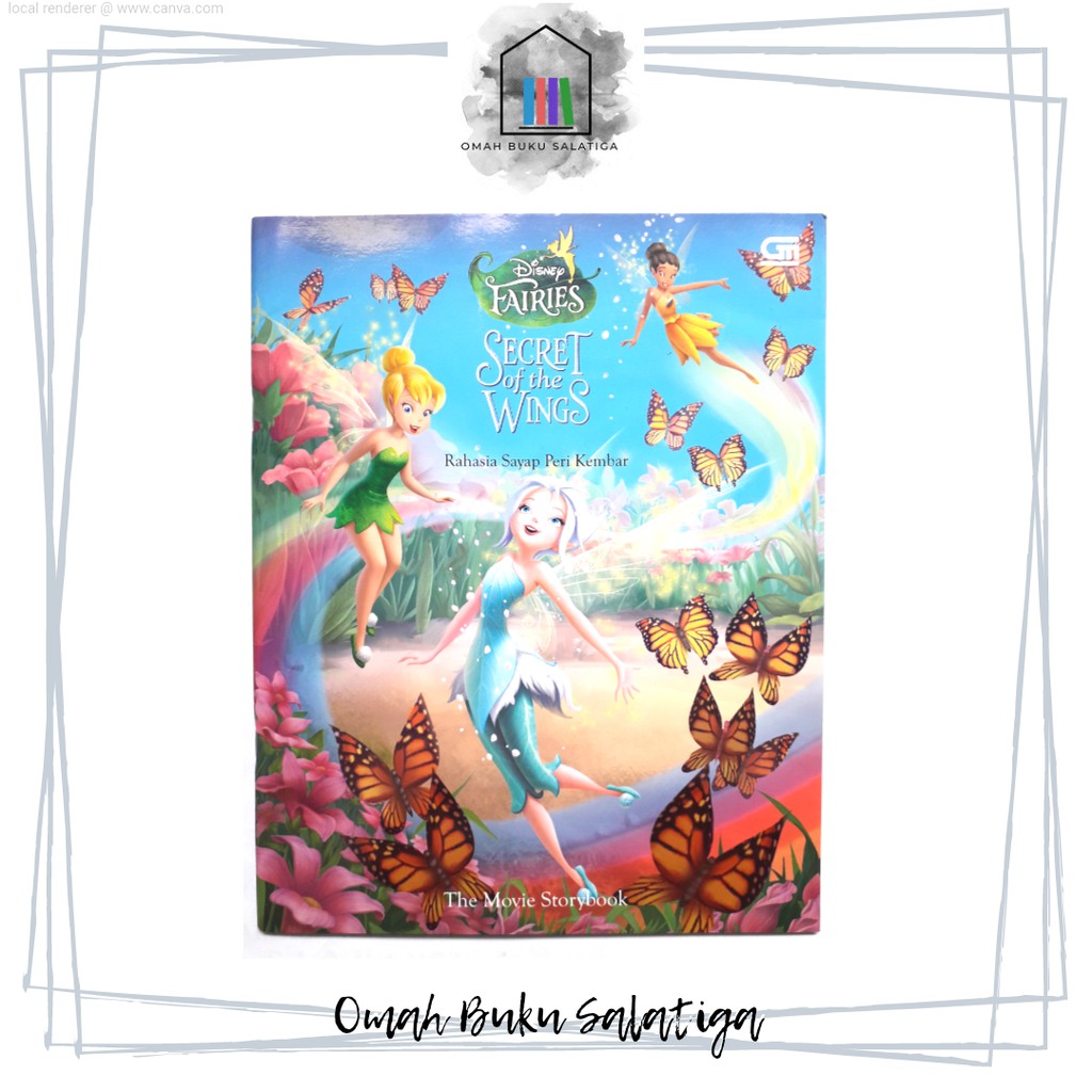 disney fairies movie storybook RAHASIA SAYAP PERI KEMBAR