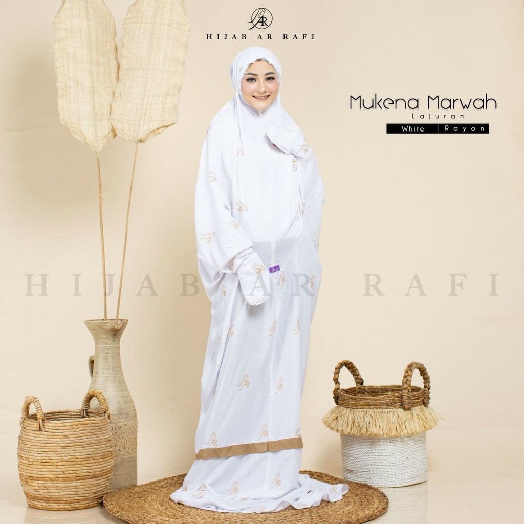 Mukena Lajuran Arrafi Terbaru Mukena Marwah Lajuran Matt Rayon Galeri Arrafi Hijab
