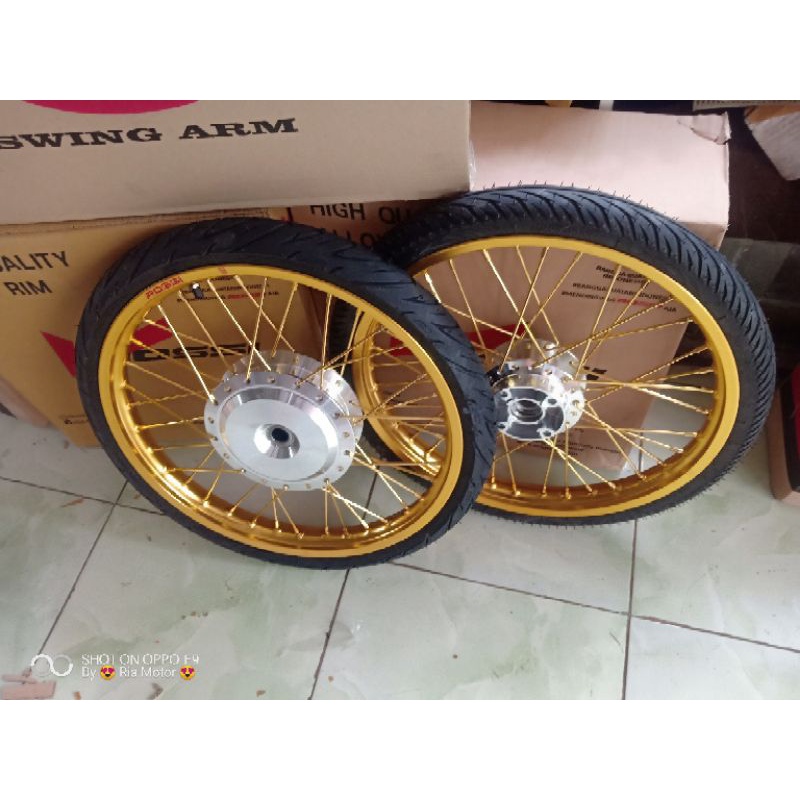 velg paketan jari jari beat street ring 17 x140/140 plus ban