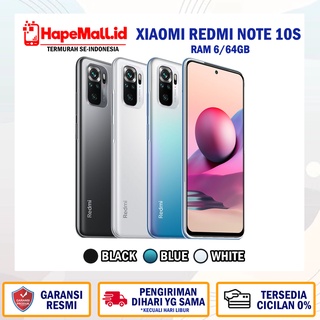 xiaomi redmi note 10s ram 664gb garansi resmi tam termurah