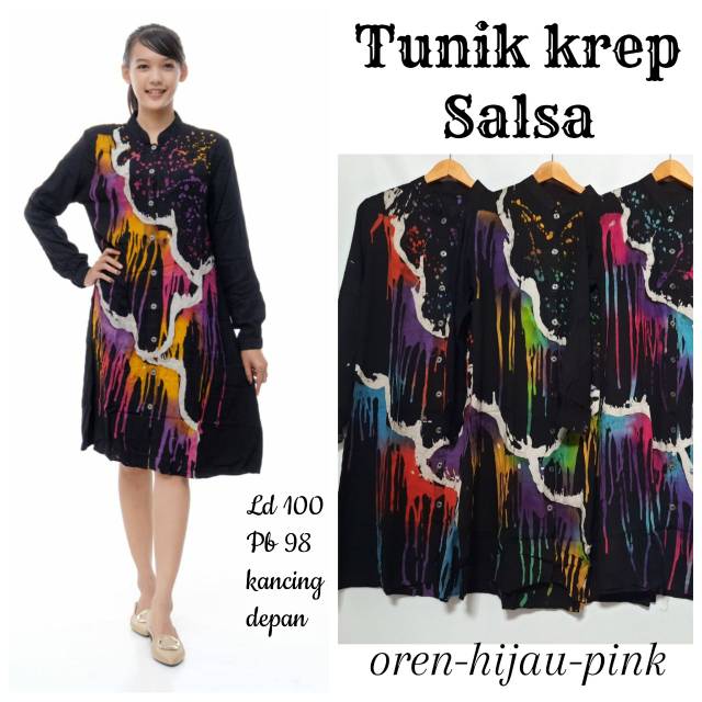 Tunik krep salsa and Tunik love story