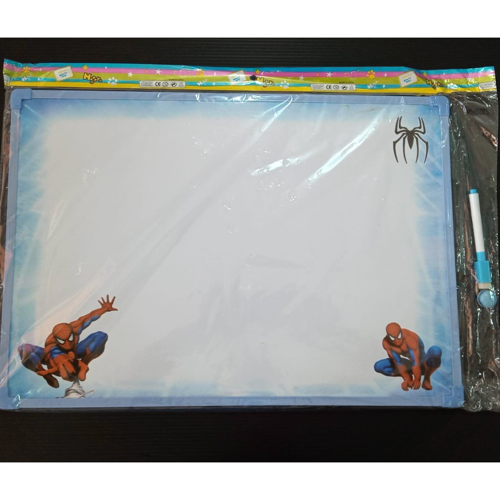 

Whiteboard Anak Ukuran 35 x 50 cm / White Board Motif Untuk Anak / Whiteboard Untuk Belajar Dirumah