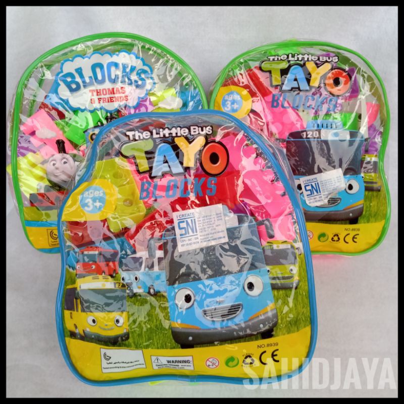Mainan Lego Block Tas Anak