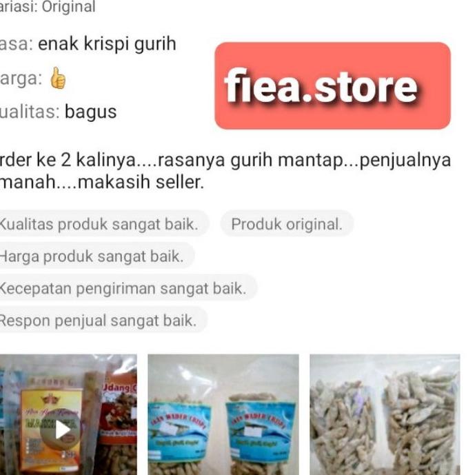 

「HEMAT BESAR!」 Wader Crispy 100 gram/Keripik Ikan Wader terlaris Terbaik/(TERBARU)/[Terlaris Today]/STAR/「Stok terbaru」