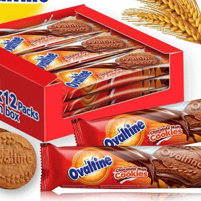 

Kirim LANGSUNG OVALTINE CHOCOLATE MALT COOKIES 30 GRAM - BISKUIT KUKIS (1 BOX ISI 12 PCS) T5D...