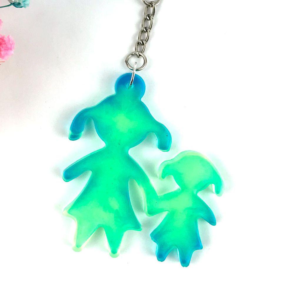 Cetakan SOLIGHTER Gantungan Kunci Lucu Buatan Tangan DIY Silicone Mold