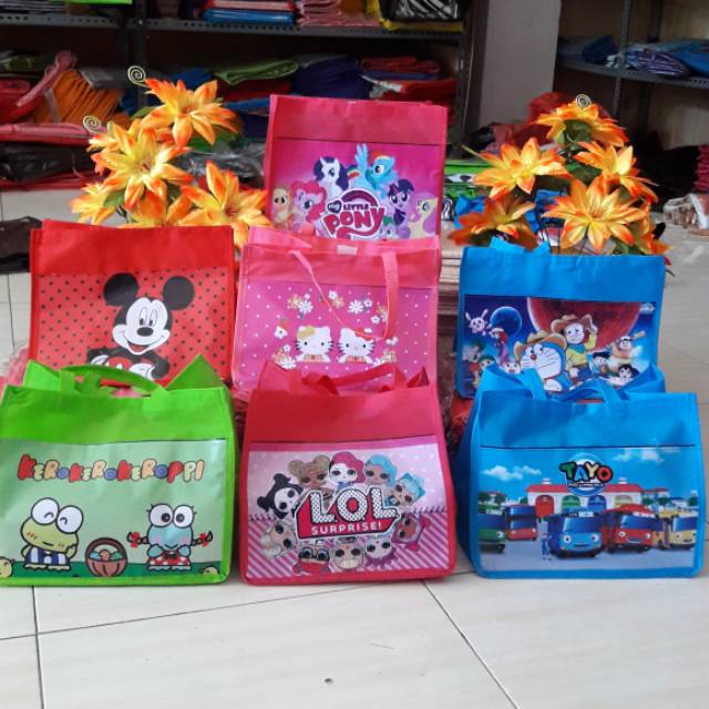 

Tas ulang tahun || goodie bag custom