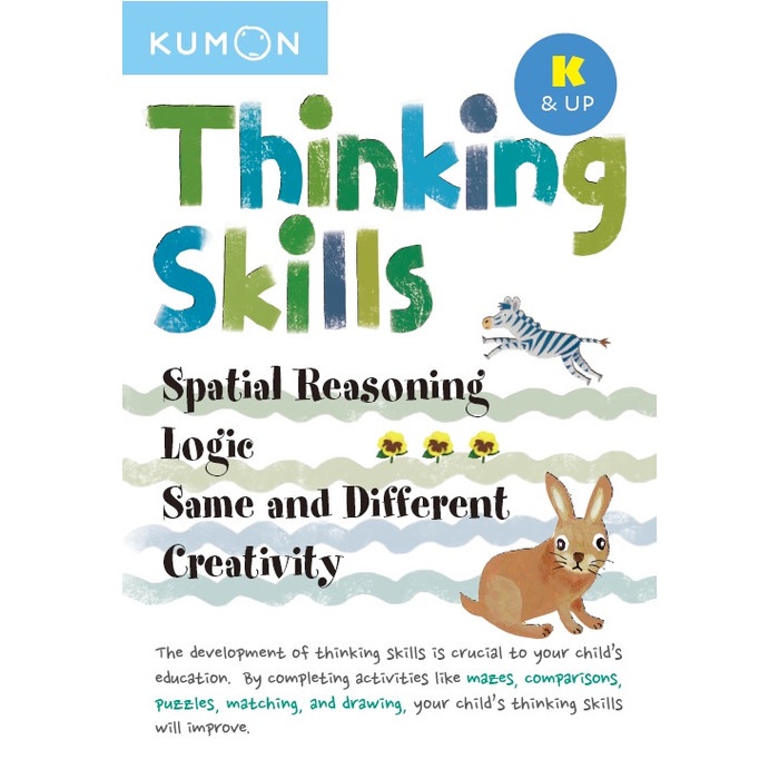 Buku Anak - Kumon - Thinking Skills K & Up Bind-Up