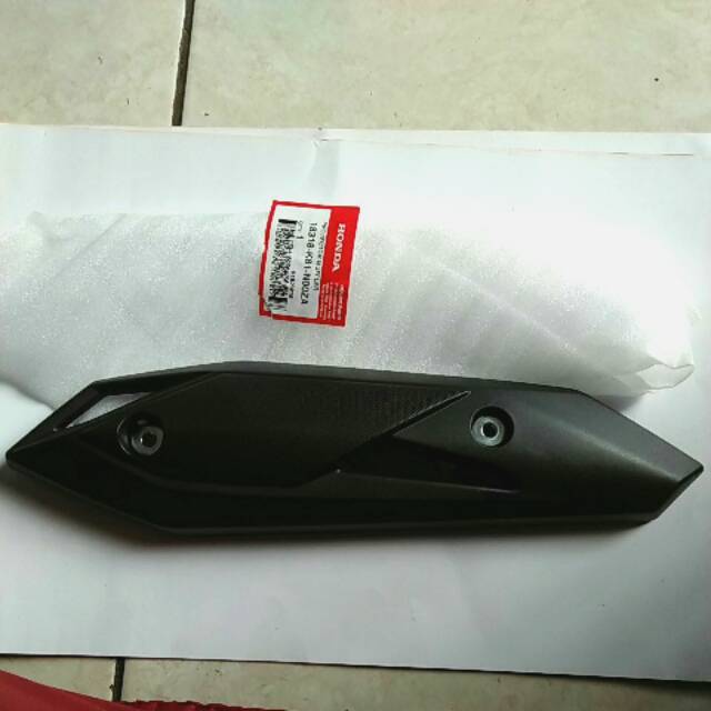 Tutup Knalpot Beat Fi Esp Kode K81 Ori Original Honda Tameng Cover Protector Kenalpot Shopee Indonesia