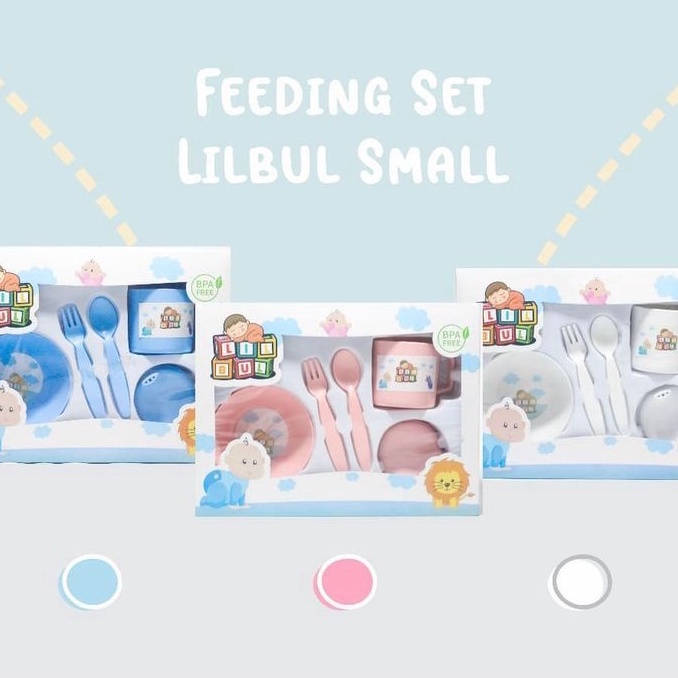 TERBARU !! FEEDING MAKAN BAYI  PREMIUM MERK LILBUL UKURAN KECIL - FEEDING MAKAN BAYI LILBUL MURAH