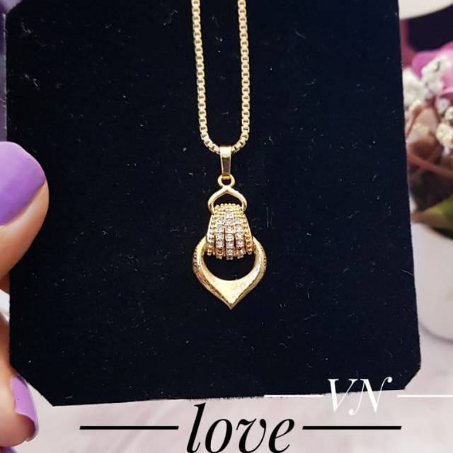 Xuping kalung lapis emas 24k